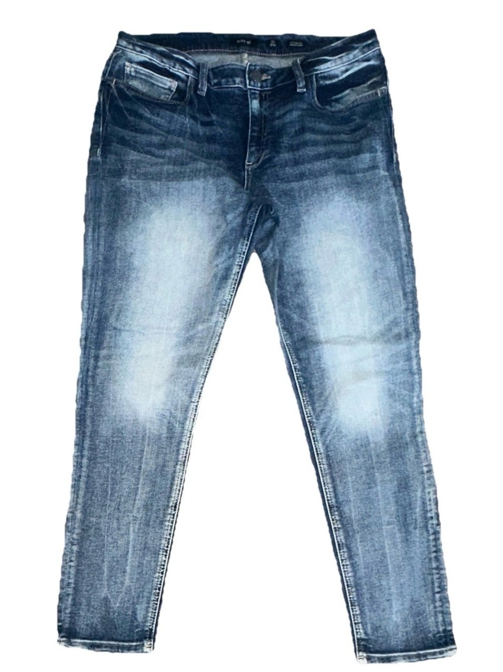 Miss Me Blue Ankle Skinny Jeans